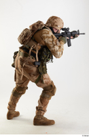 Photos Robert Watson Army Czech Paratrooper Poses aiming gun crouching standing 0012.jpg